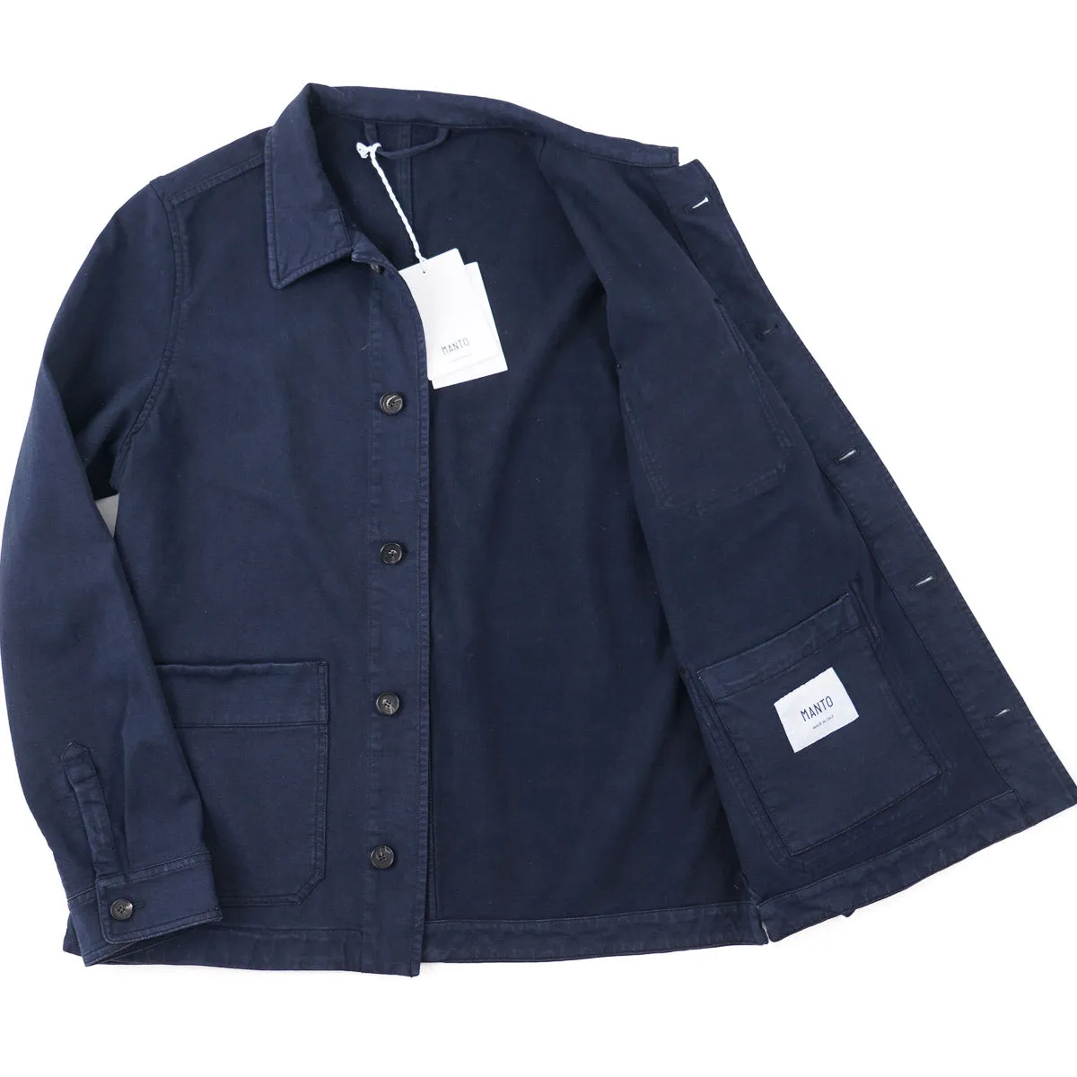 Manto Jersey Cotton Chore Jacket