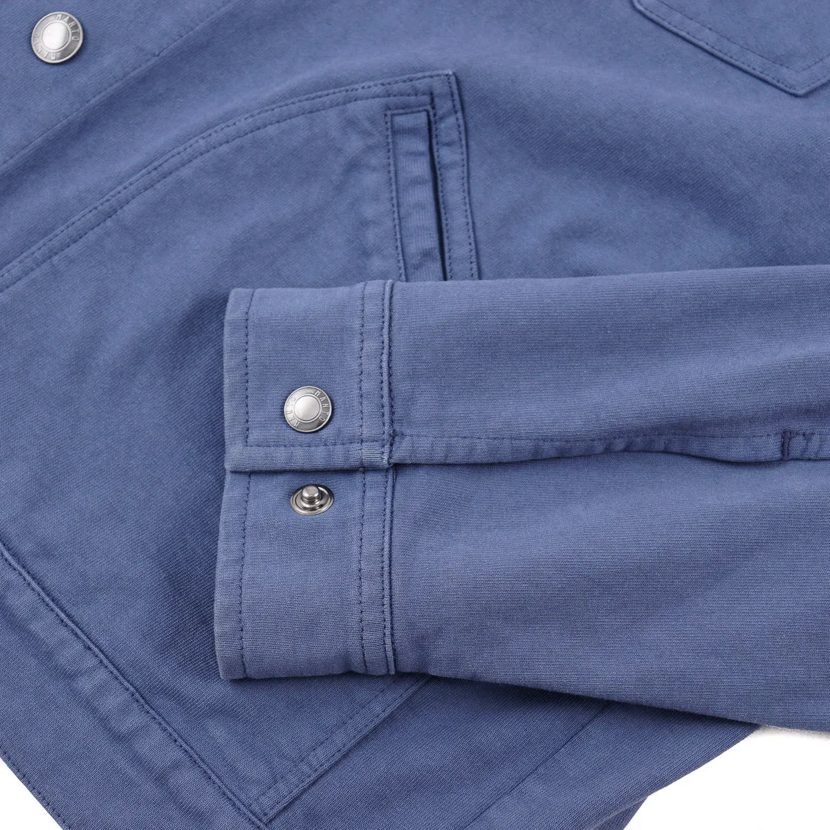 Manto Jersey Cotton Trucker Jacket