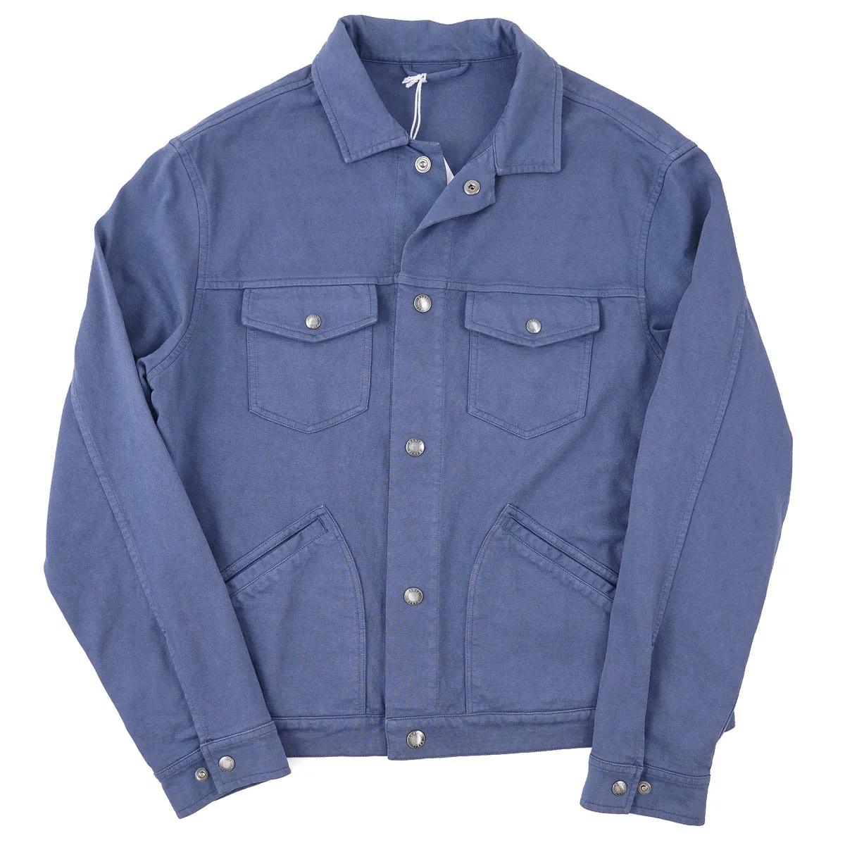 Manto Jersey Cotton Trucker Jacket