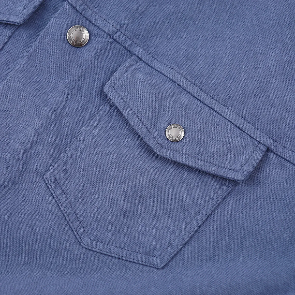 Manto Jersey Cotton Trucker Jacket