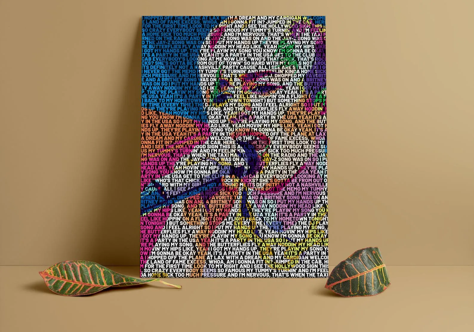 Miley Cyrus Custom Printing, Home Decor, Wall Hanging, Custom Music Canvas, Miley Cyrus Home Decor, Singer Canvas Rolls