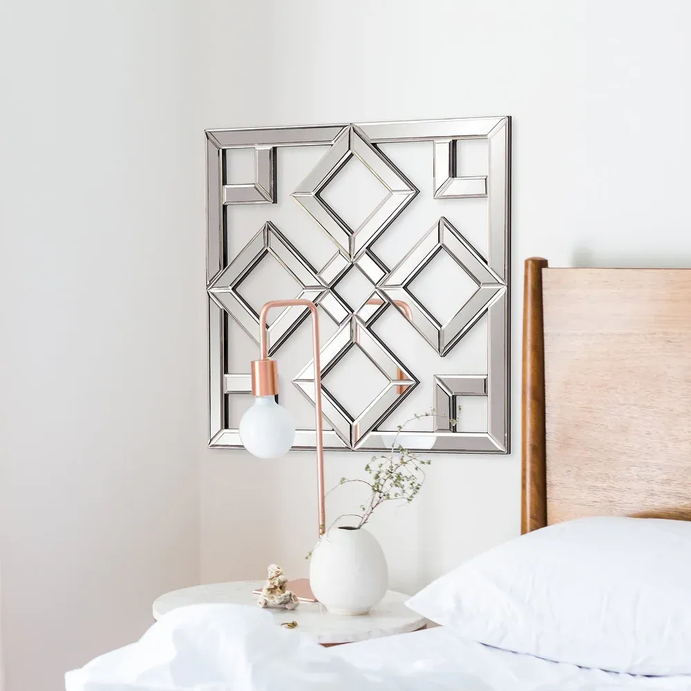 Mirror Accent Wall Decor.