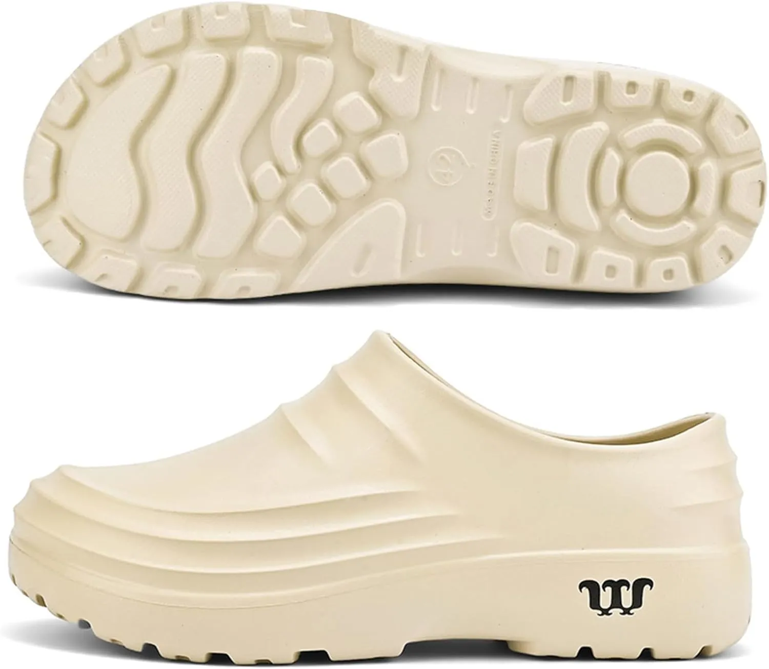Mule Clog Women Men Comfortable Non Slip Resistant Work Shoes Waterproof Breathable Armadillo Clogs Ideal for Nurse Healthcare Kitchen Food Service Garden Unisex