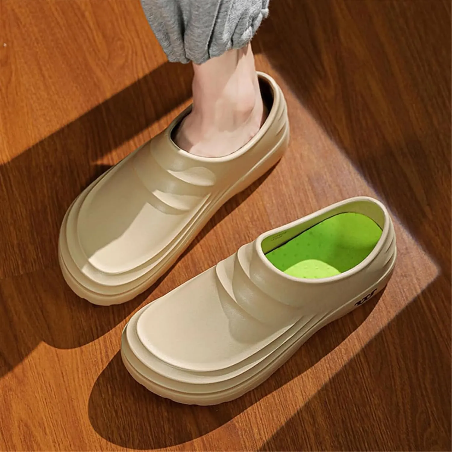 Mule Clog Women Men Comfortable Non Slip Resistant Work Shoes Waterproof Breathable Armadillo Clogs Ideal for Nurse Healthcare Kitchen Food Service Garden Unisex