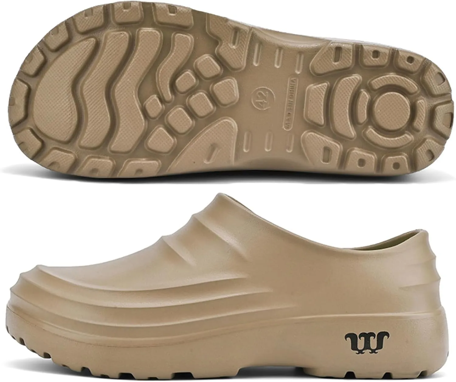 Mule Clog Women Men Comfortable Non Slip Resistant Work Shoes Waterproof Breathable Armadillo Clogs Ideal for Nurse Healthcare Kitchen Food Service Garden Unisex