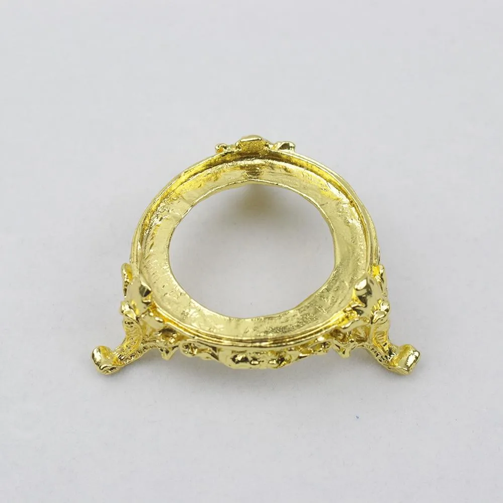 New Popular Metal Golden Base Stand for Crystal Ball Crystal Stone Diamond Display
