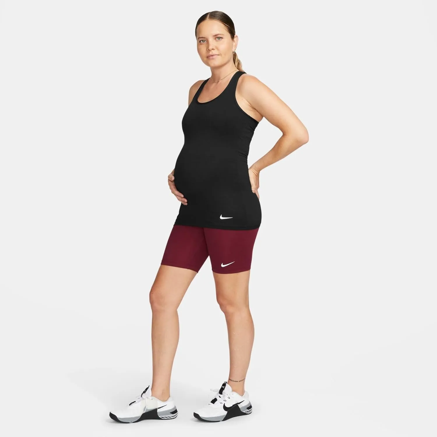 Nike Womens Pro Mesh Maternity Tank