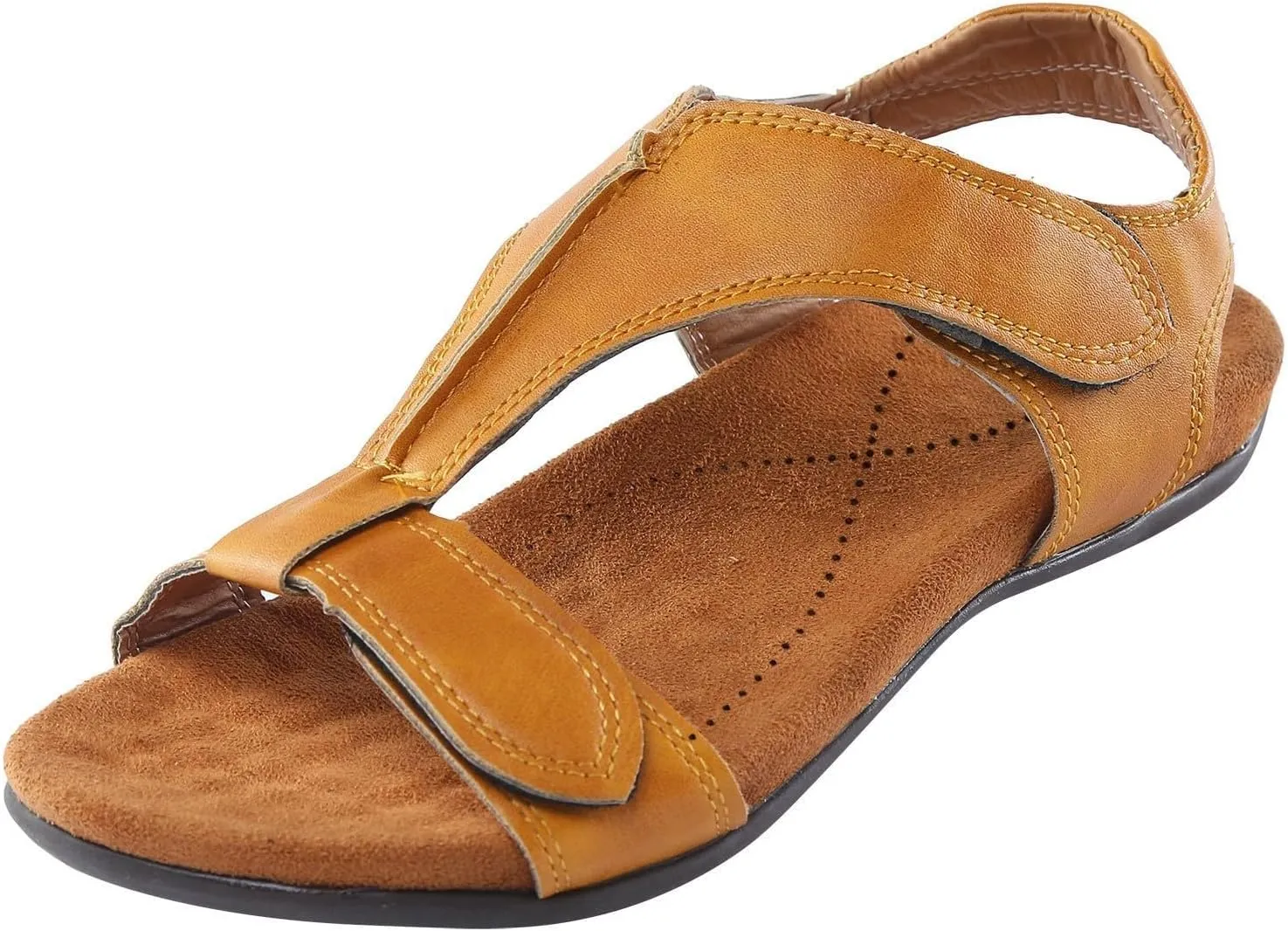 Orthopedic Sandals for Women 2025 Summer Arch Support Sandals Comfortable Beach Orthotic Slippers Fashion T-Strap Flat Sandal Breathable Slip on Slippers All Day Comfort