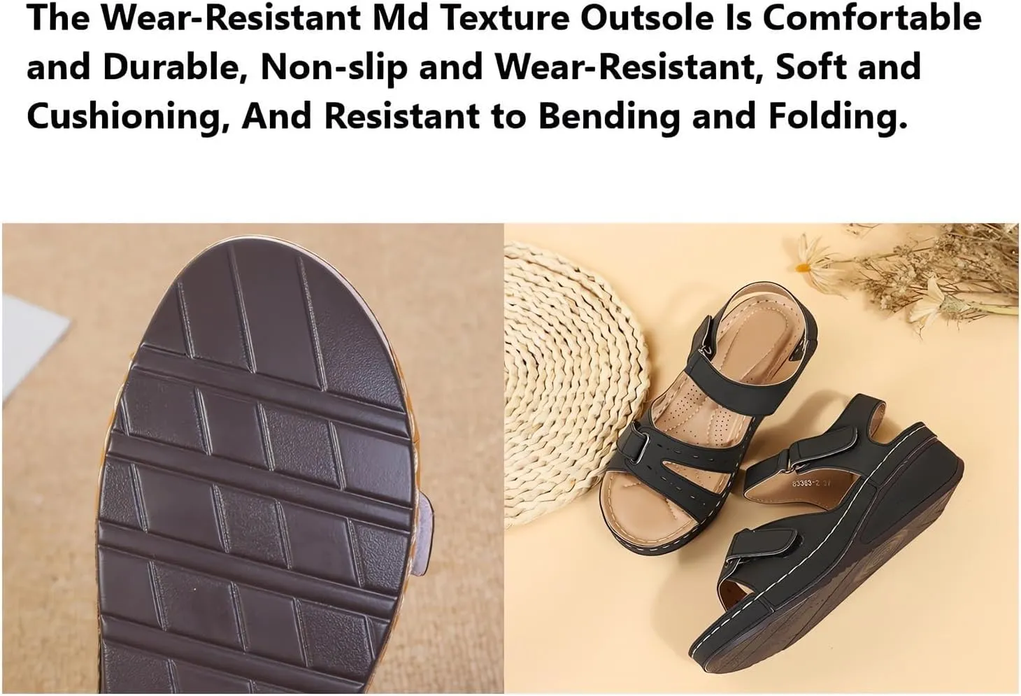 Orthopedic Wedge Sandals for Women 2025 Dressy Summer,Womens Walking Sandals with Arch Support Anti-Slip Comfortable Sandal Casual Shoes Women Ankle Strap Low Wedges Walking Slippers