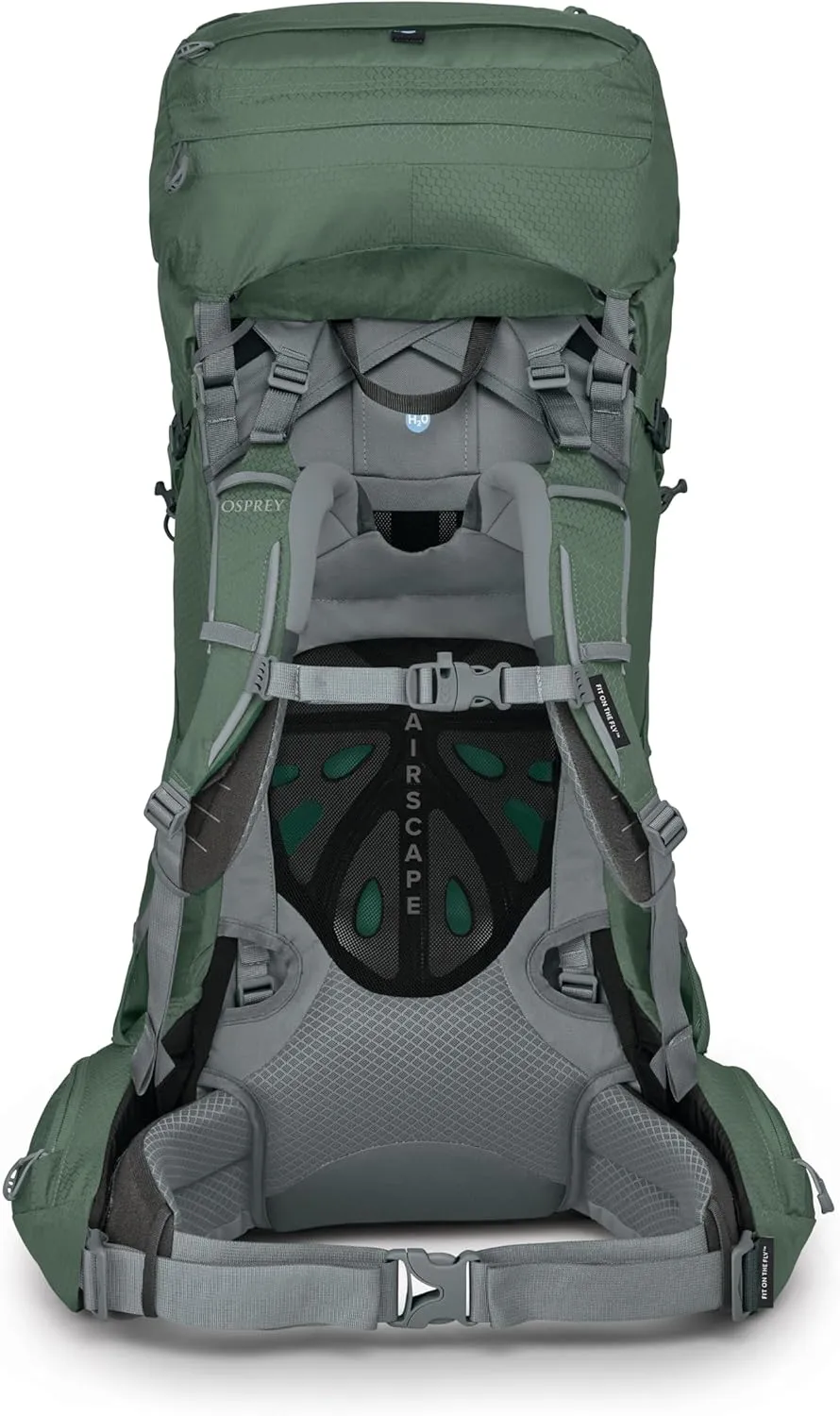 Osprey Ariel 55L Women's Backpacking Backpack, Koseret Green, WXS/S