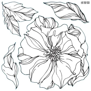 Peonies IOD Stamp™