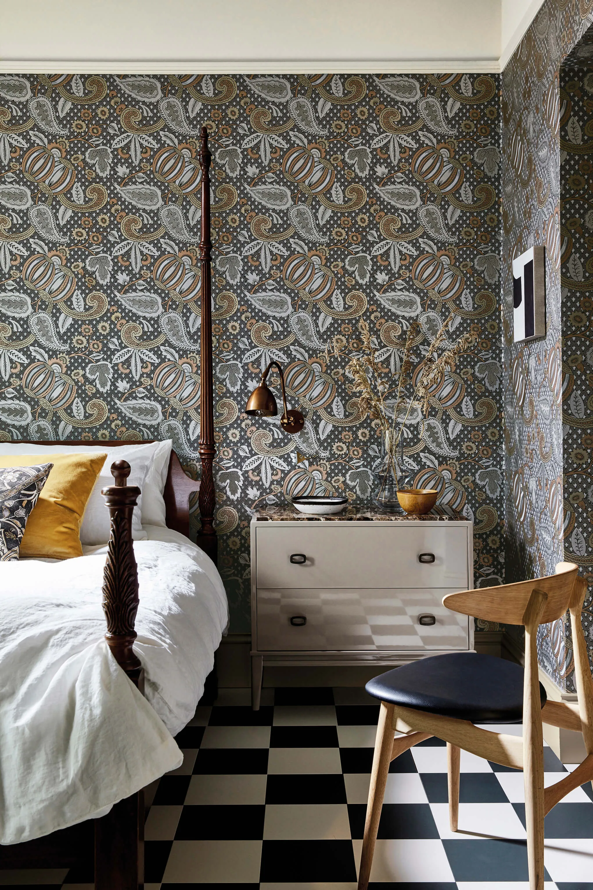 Pomegranate Wallpaper by Little Greene