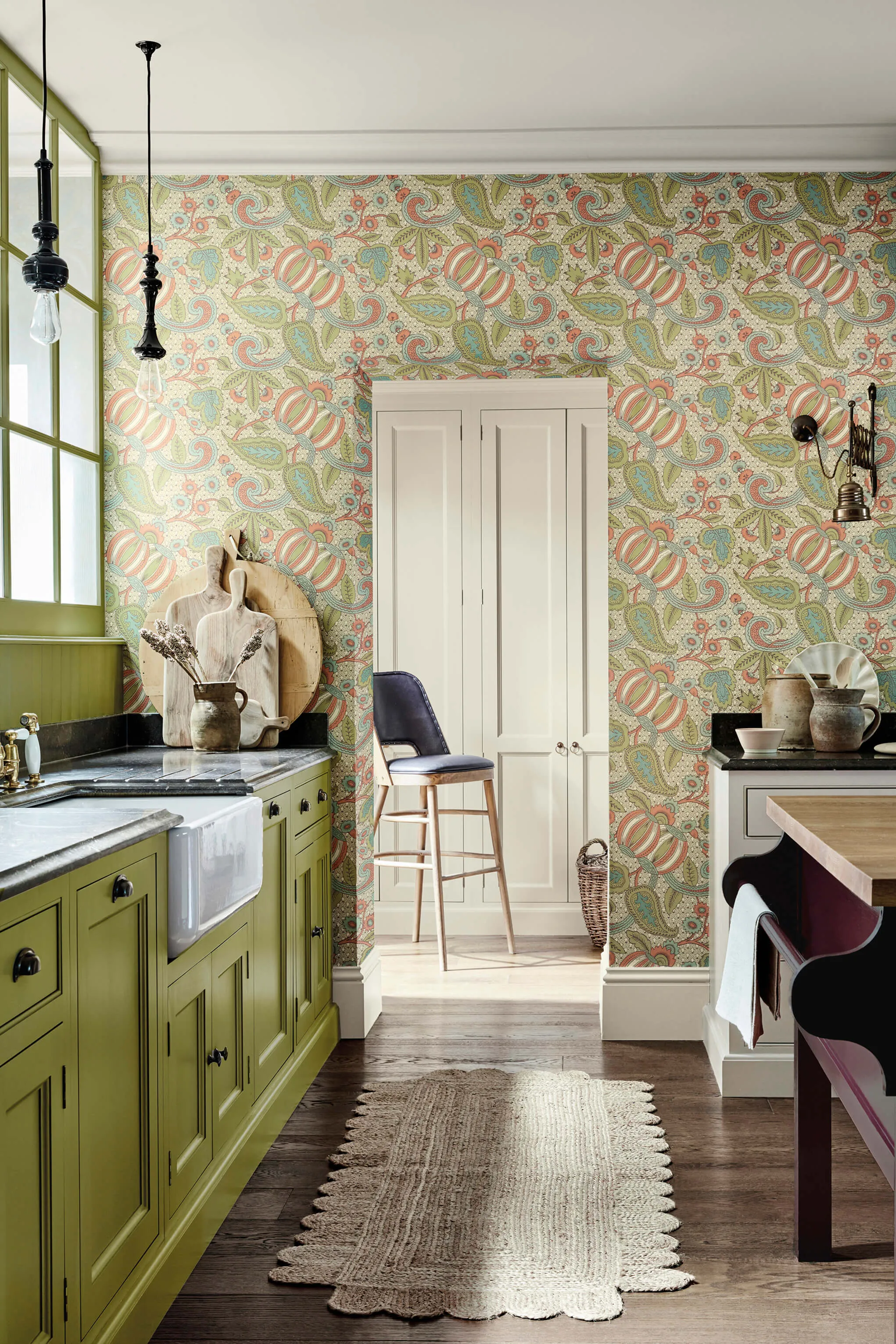 Pomegranate Wallpaper by Little Greene
