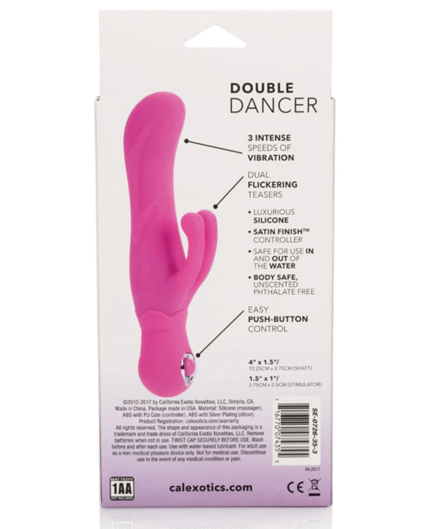Silicone Double Dancer - Elegant and Versatile Cuddly Toy