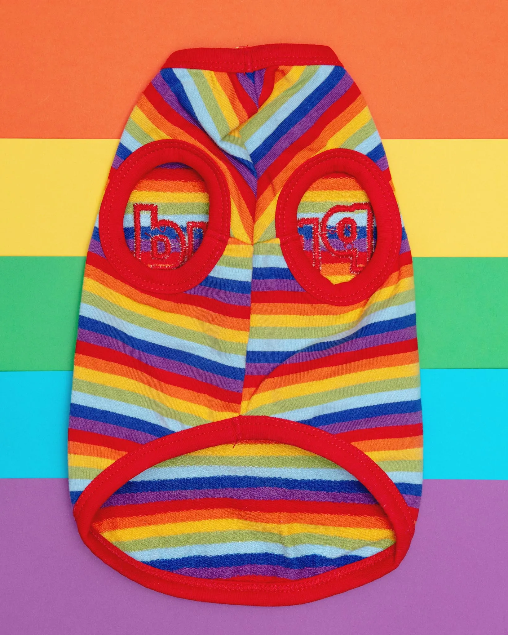 Proud Dog Rainbow Stripe Tank Top (CLEARANCE)