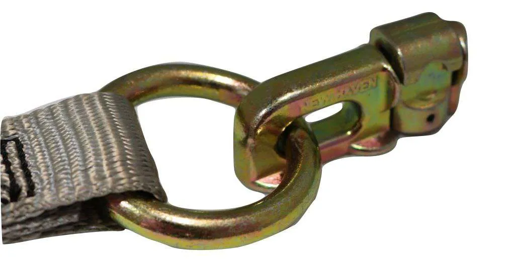 Qty 4 Manual Overcenter Buckle Strap w/S Hook