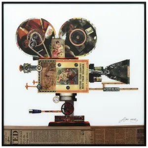 "Antique Film Projector" Printed Wall Art