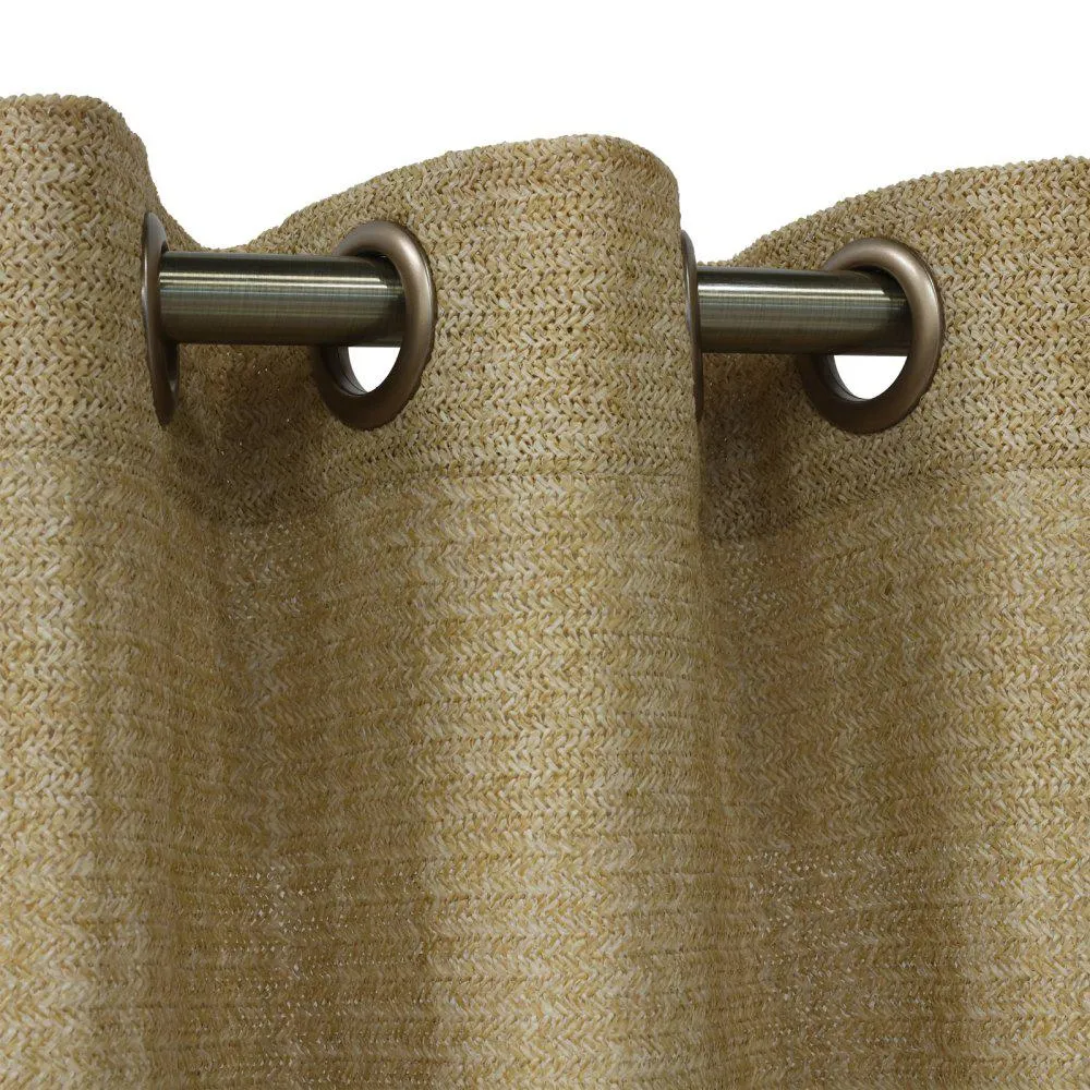 Raffia Outdoor Grommet Top Panel