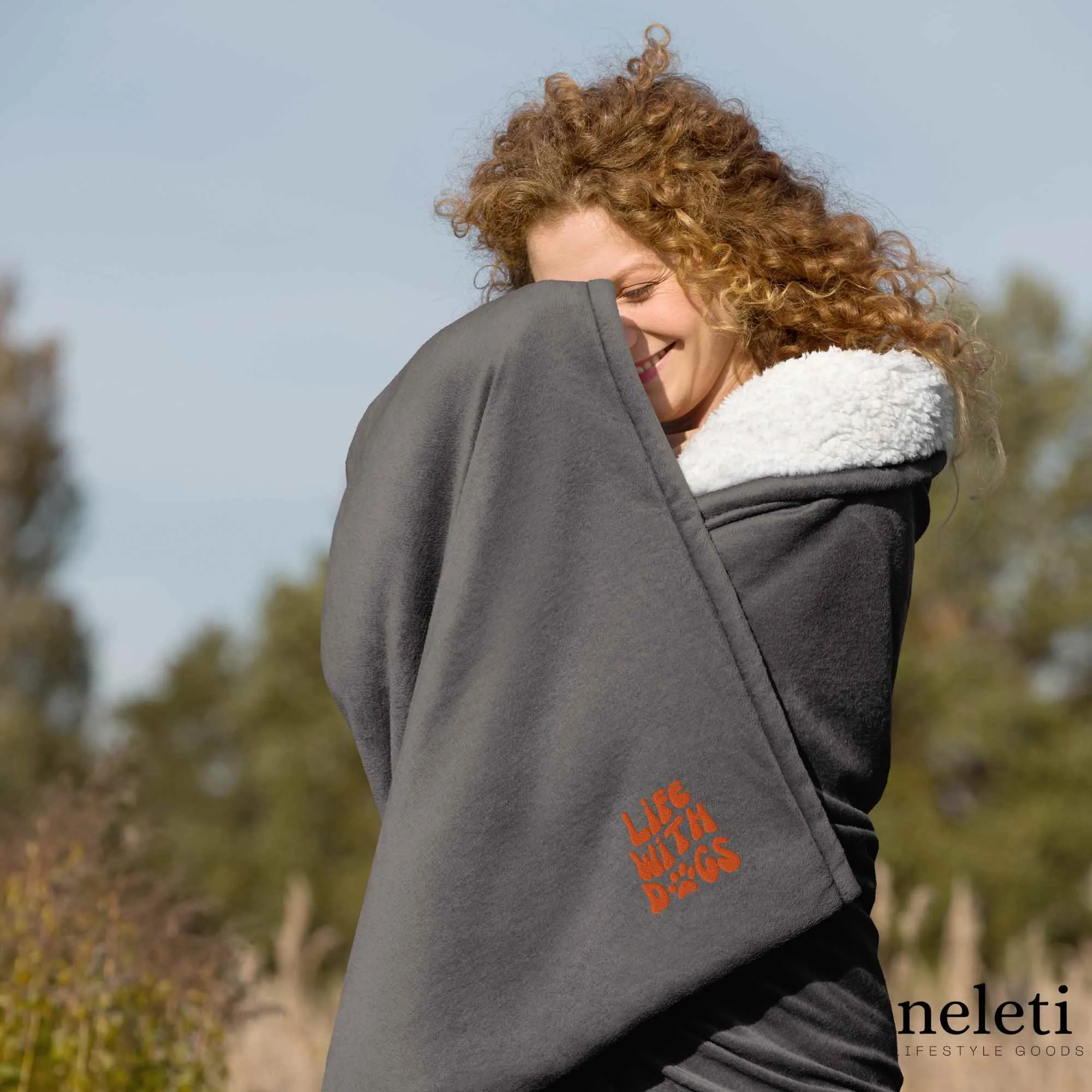 Sherpa Blanket for Dog Lovers