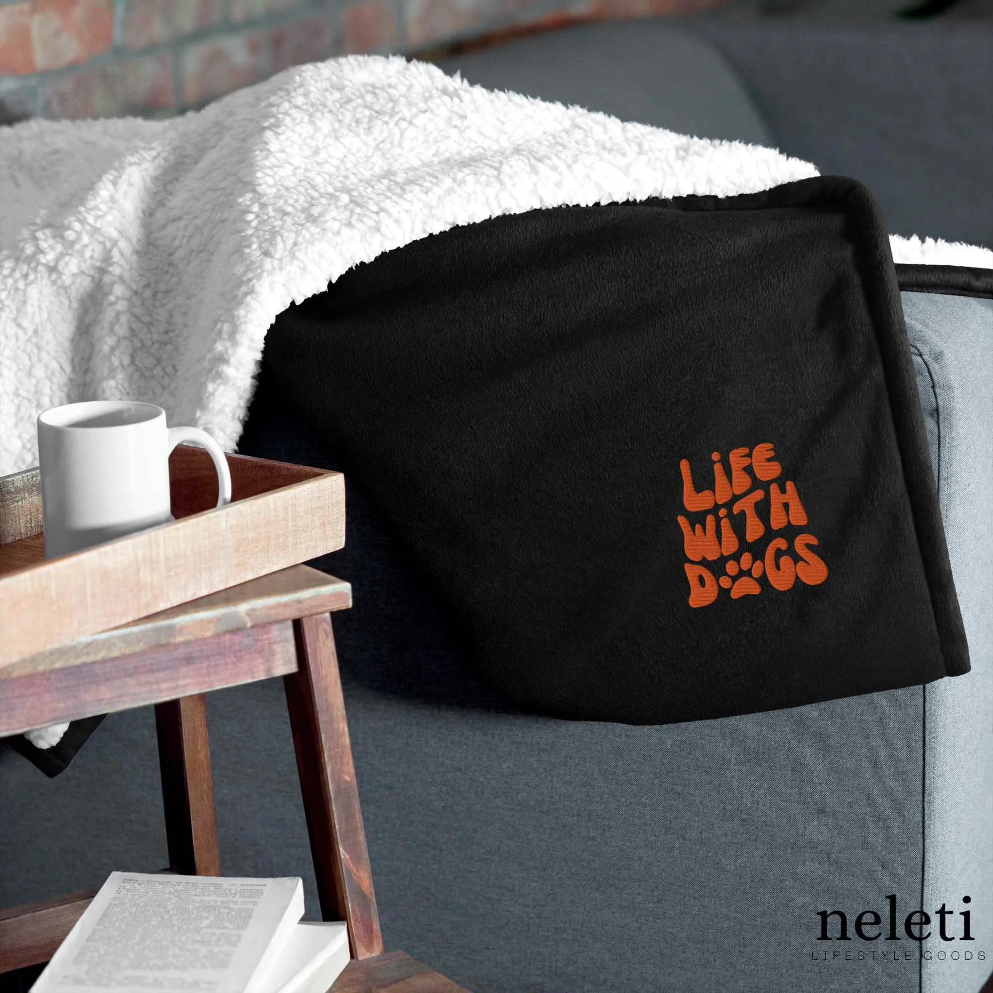 Sherpa Blanket for Dog Lovers