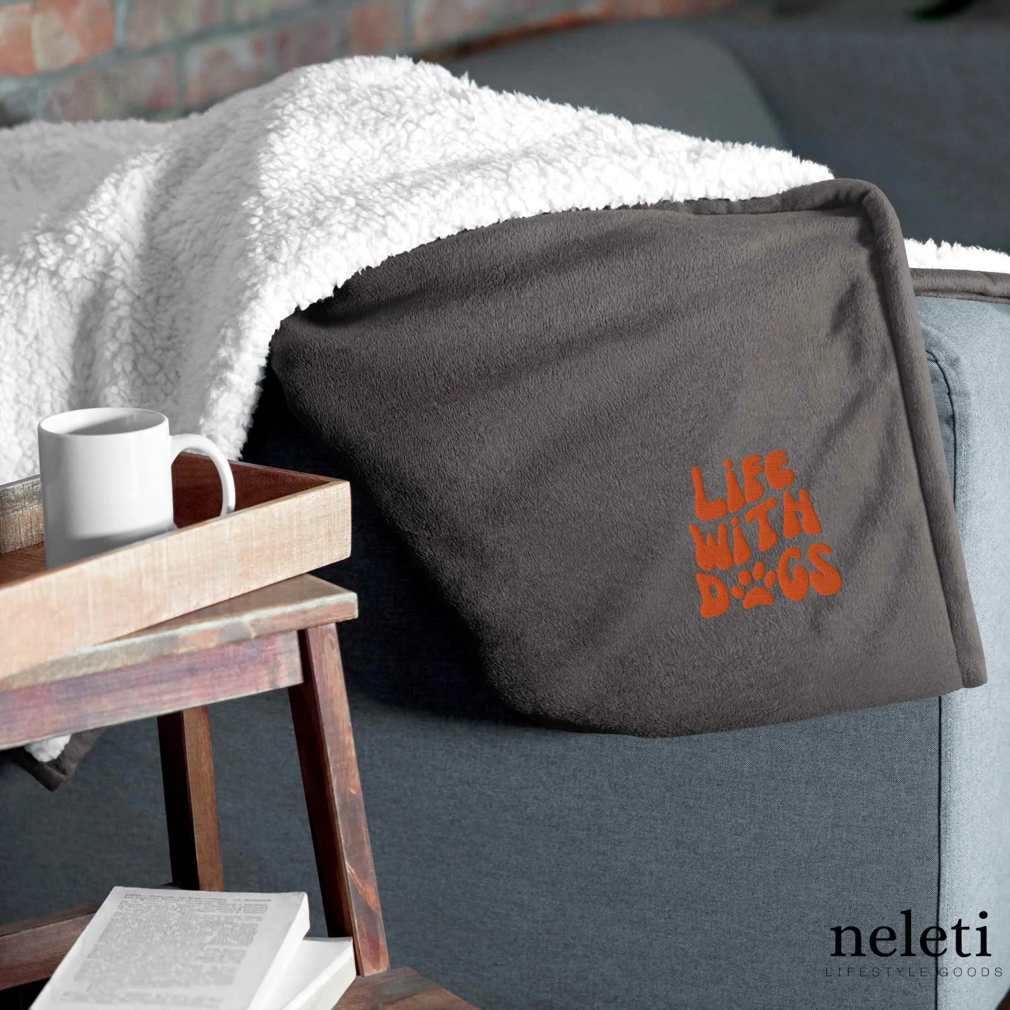 Sherpa Blanket for Dog Lovers