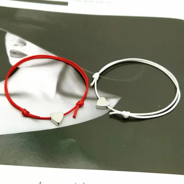 Simple Gold Heart Bracelet