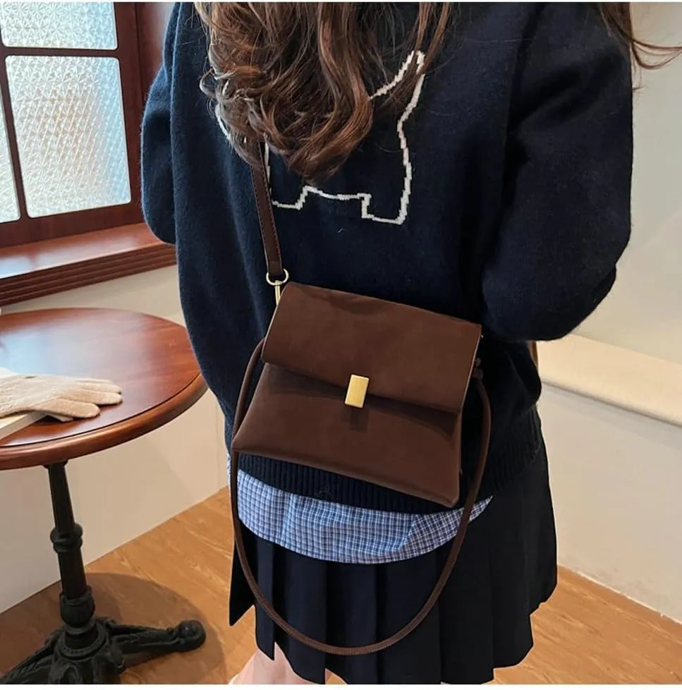 Small Crossbody Bags for Women Shoulder Bag Square Cross Body Bag Cell Phone Purse Flap Satchel Tote Handbag