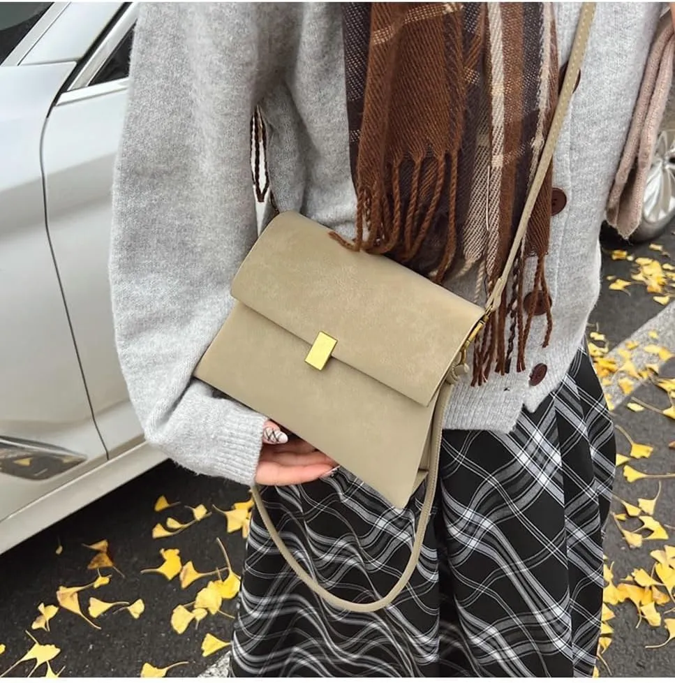 Small Crossbody Bags for Women Shoulder Bag Square Cross Body Bag Cell Phone Purse Flap Satchel Tote Handbag