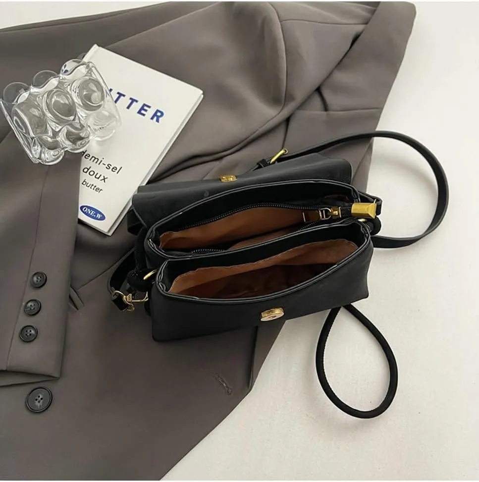Small Crossbody Bags for Women Shoulder Bag Square Cross Body Bag Cell Phone Purse Flap Satchel Tote Handbag