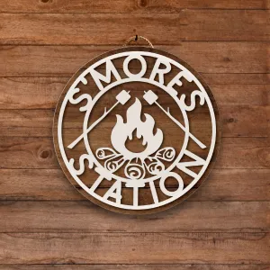 Smores Station Cabin Decor