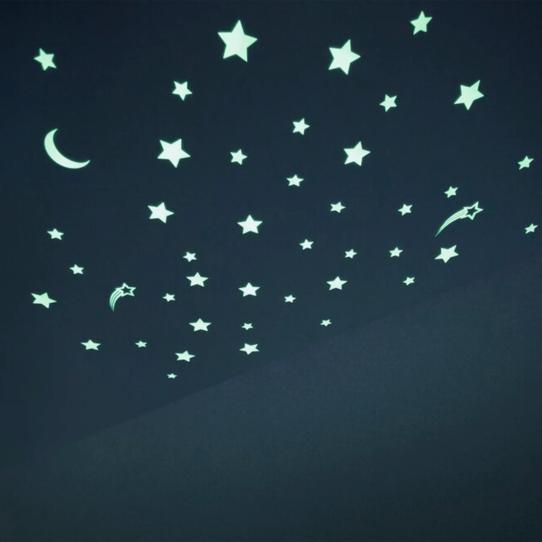 Starry Night Glow in the Dark Wall Stickers
