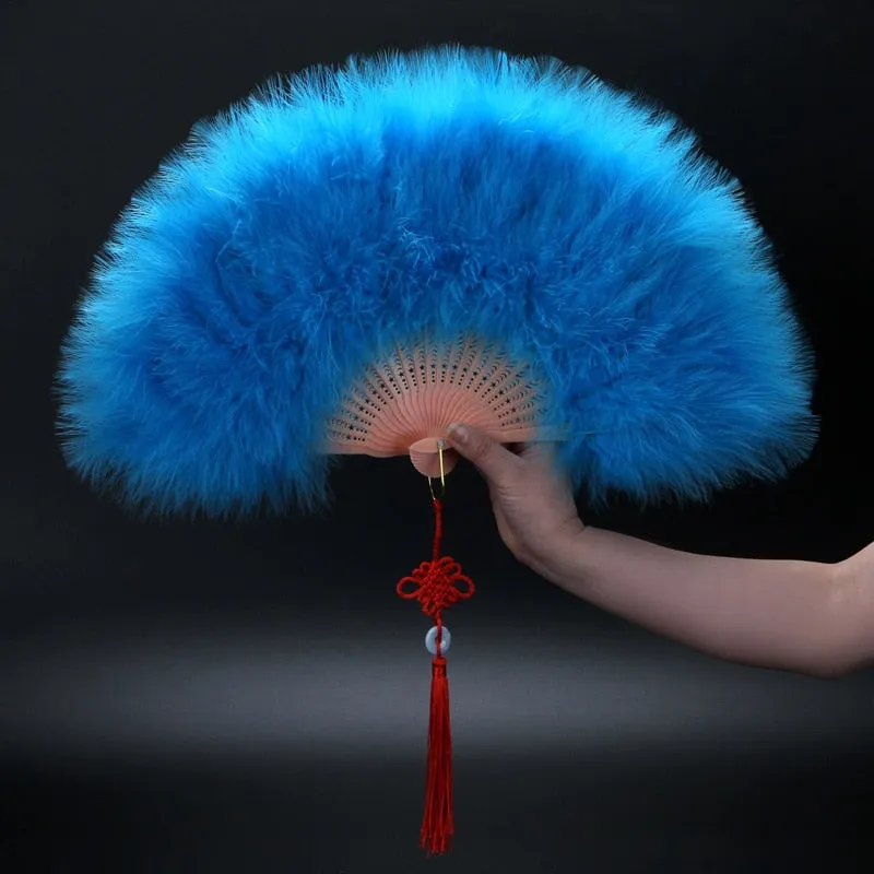 TEEK - Feather Hand Fan