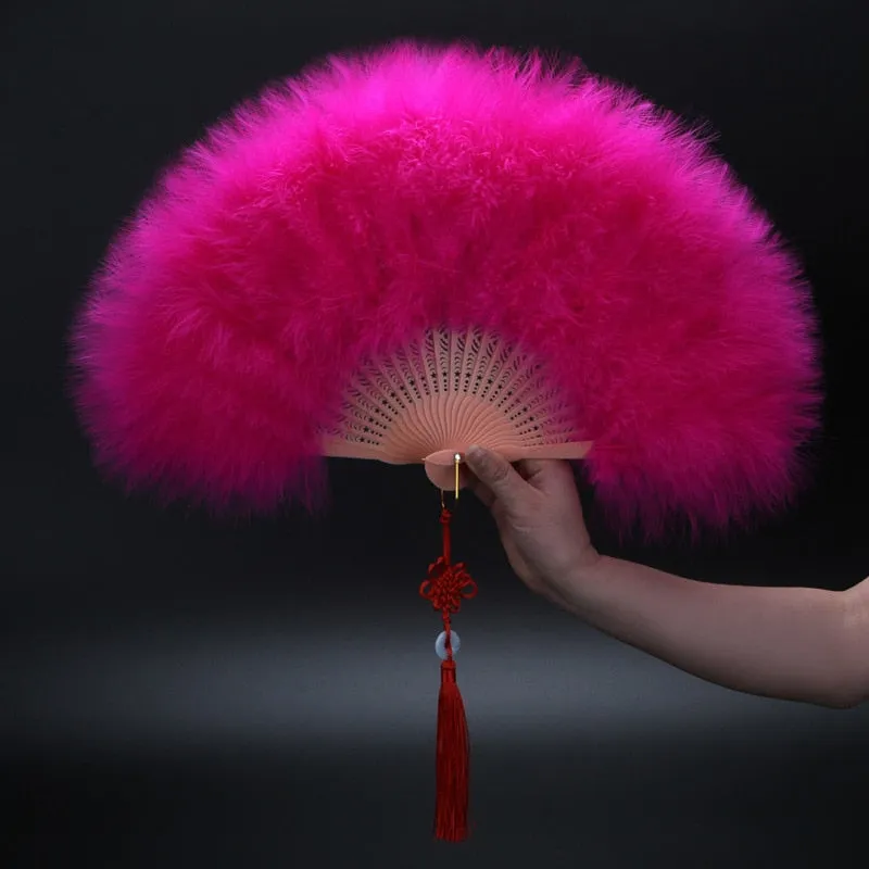 TEEK - Feather Hand Fan