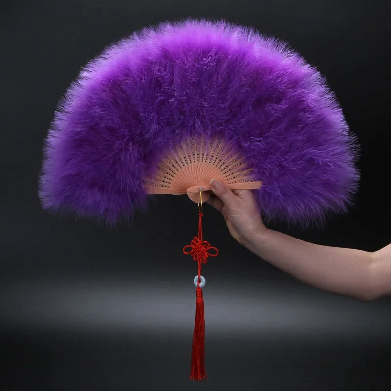 TEEK - Feather Hand Fan