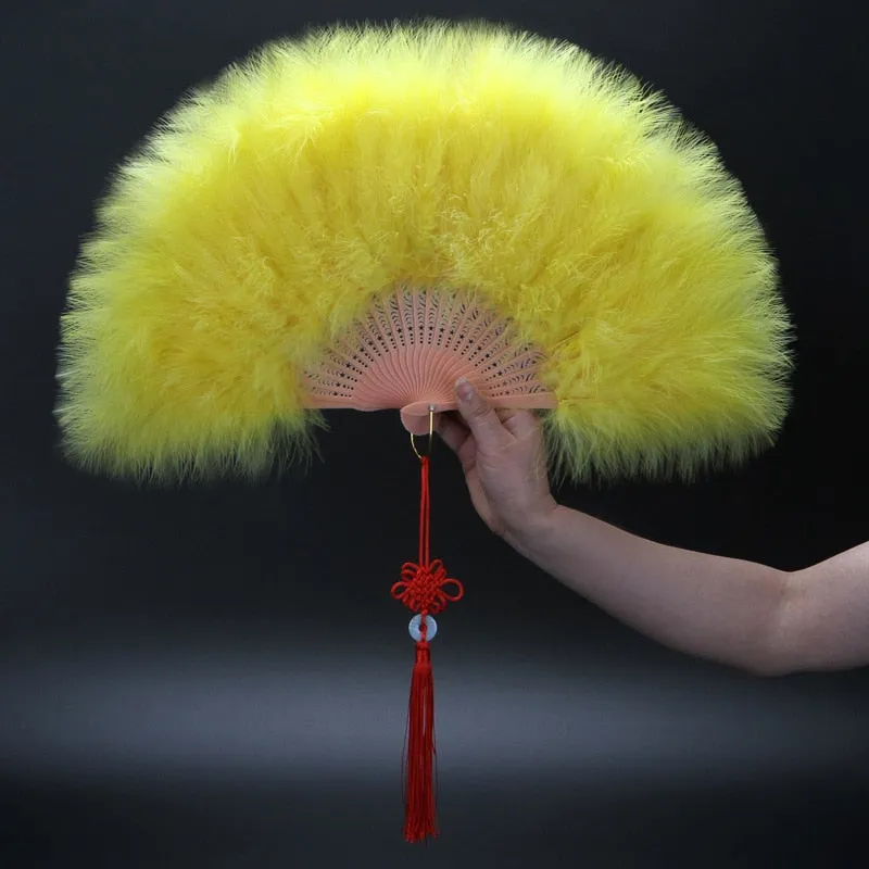 TEEK - Feather Hand Fan