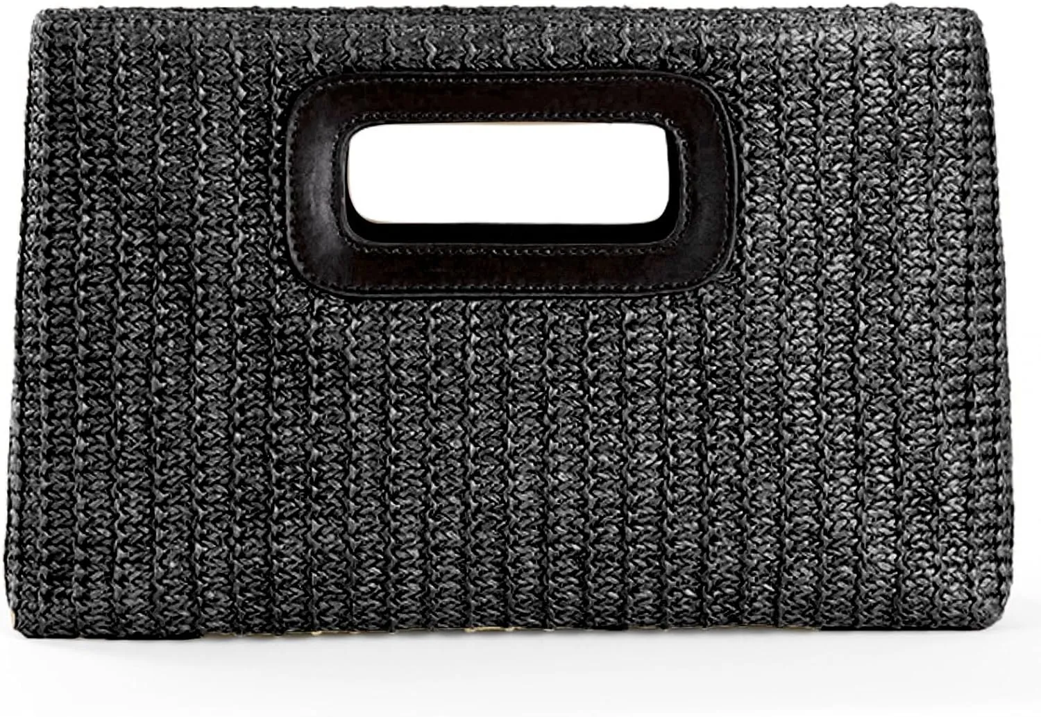 Top Handle Straw Clutch Purses for Women Summer Evening Handbag Vacation Handbags Raffia Woven Beach Bags
