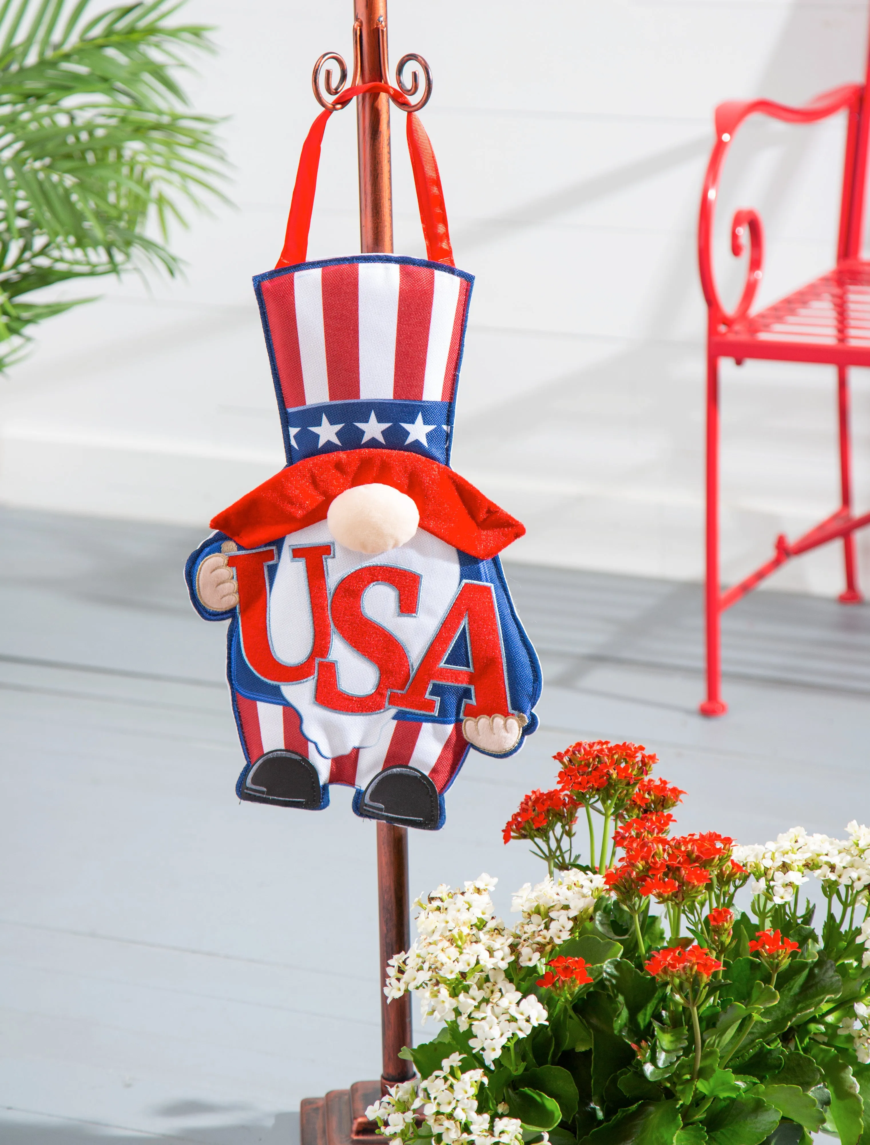 USA Gnome Door Decor