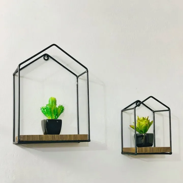 Wall Decor Huts – Set of 3