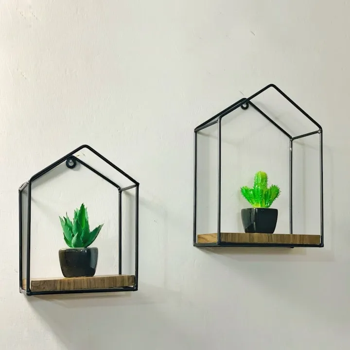 Wall Decor Huts – Set of 3