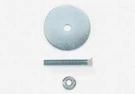 Wheelchair 5/16" (8mm) Grade F835 Track Bolts with Washers & Nuts 100 Pack | FE201006