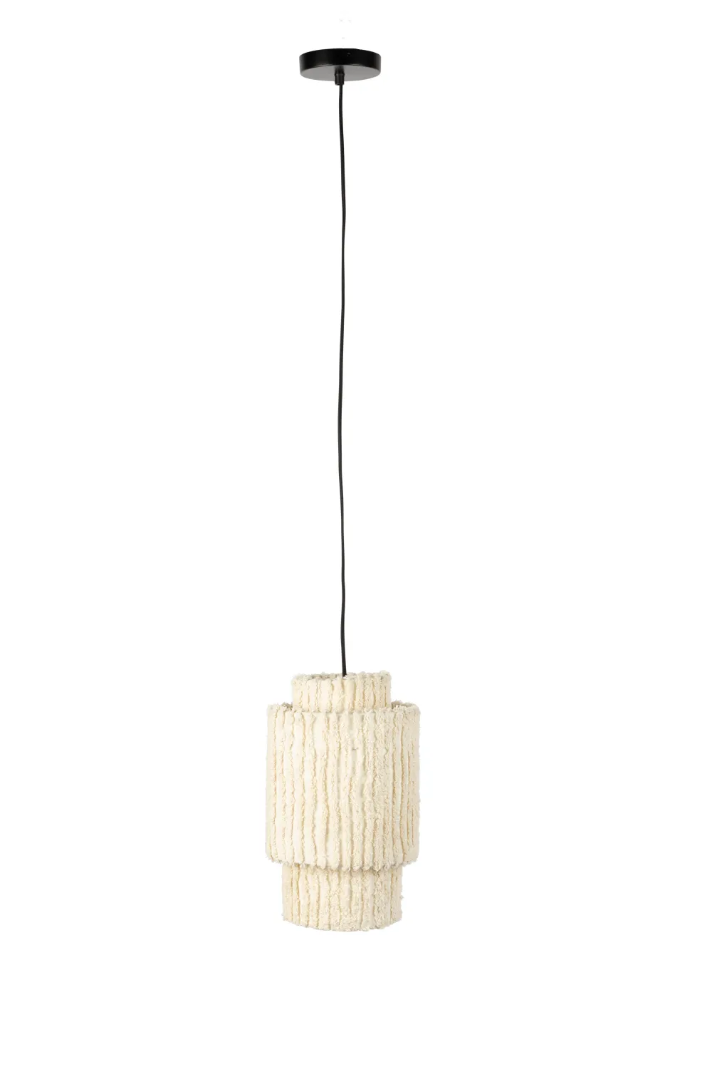 White Cotton Pendant Lamp | DF Arjun