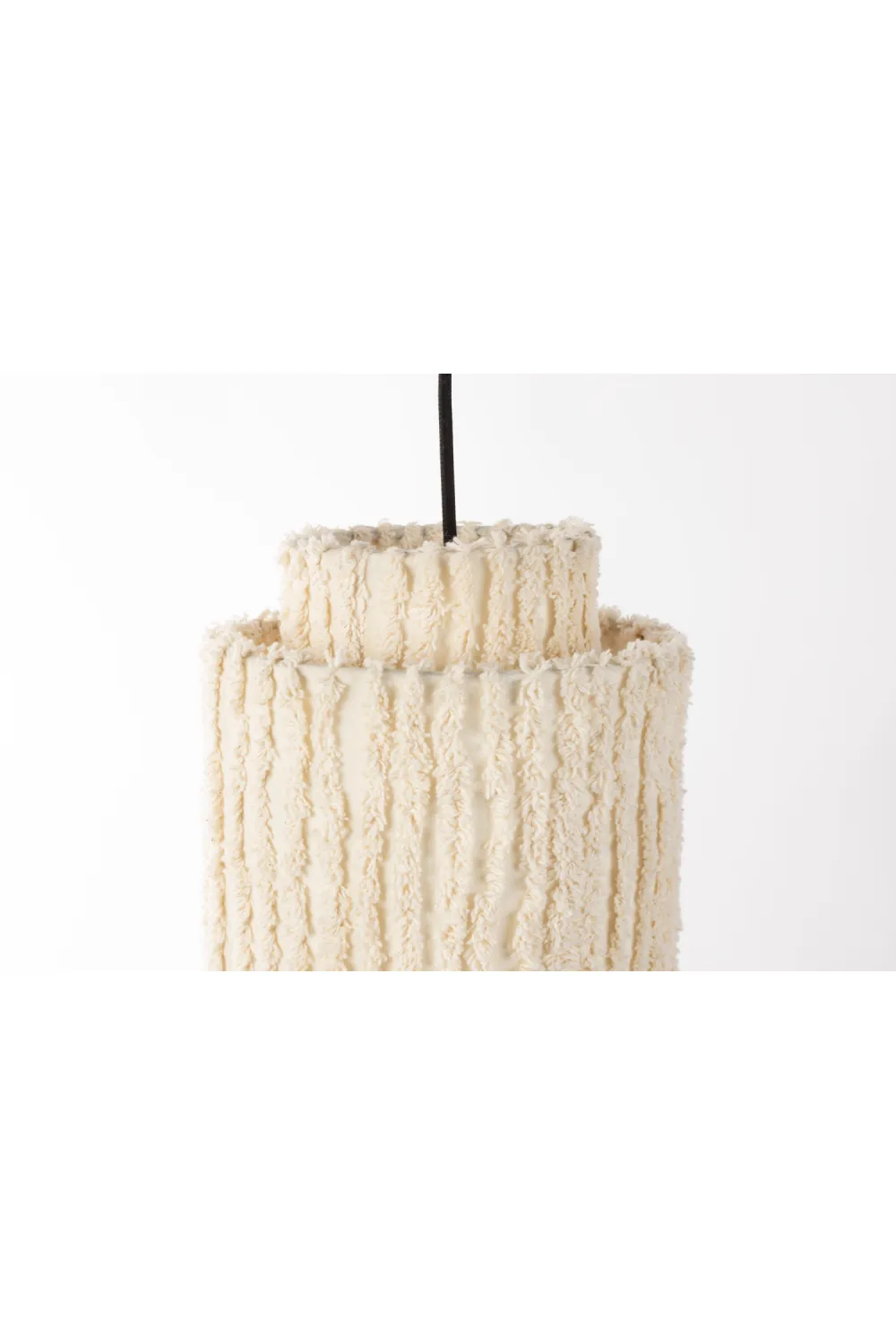 White Cotton Pendant Lamp | DF Arjun