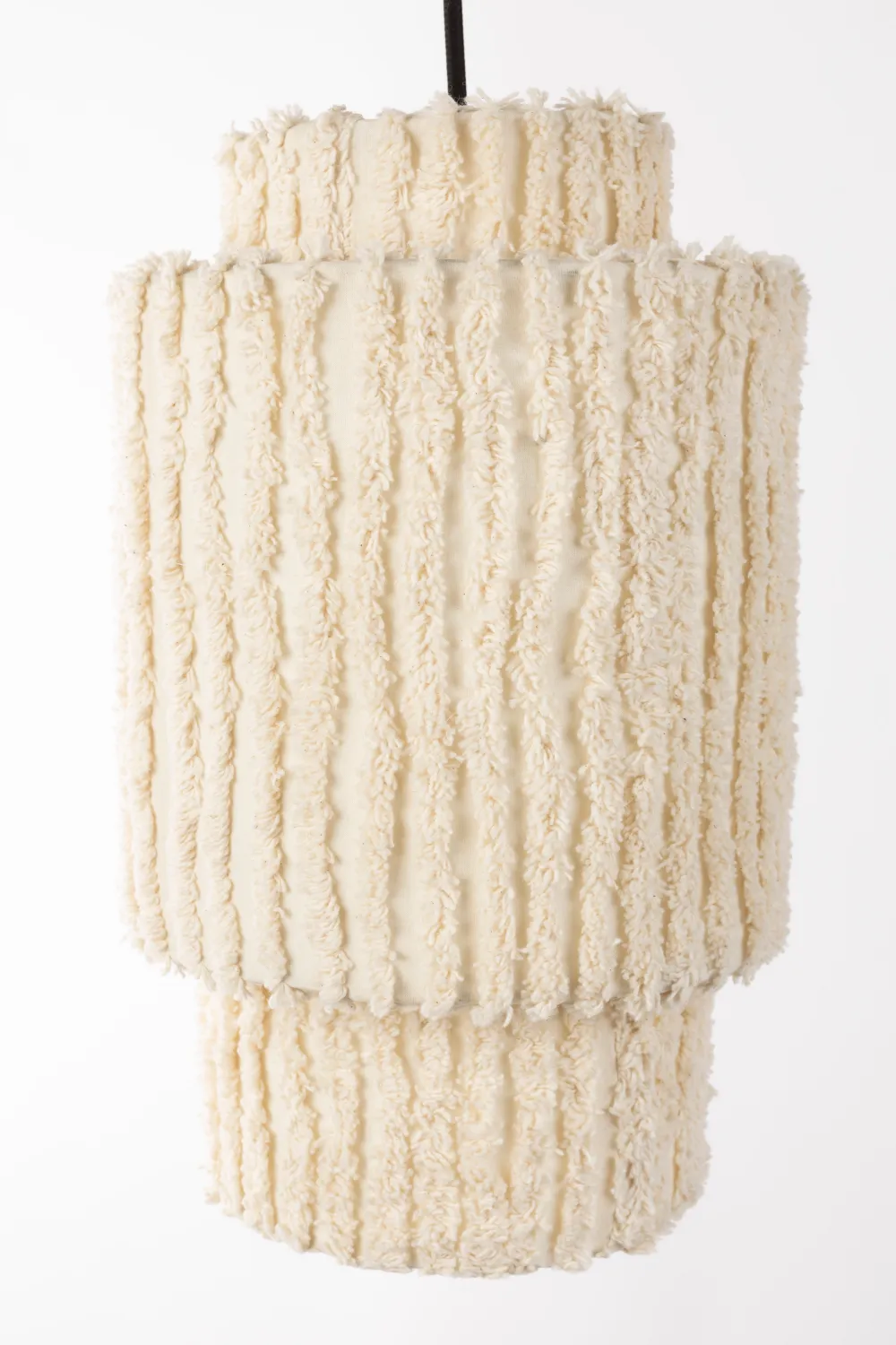 White Cotton Pendant Lamp | DF Arjun
