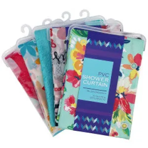 Wholesale PVC 72" x 72" spring time Shower Curtain