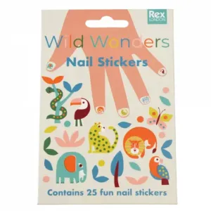 Wild Wonders Nail Stickers (Pack of 25)