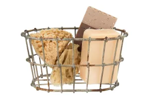 Wire Basket Lotion/Soap Bottle Holder
