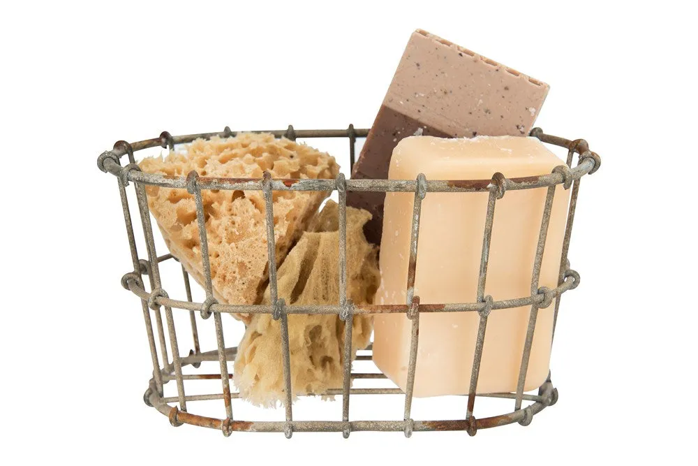 Wire Basket Lotion/Soap Bottle Holder