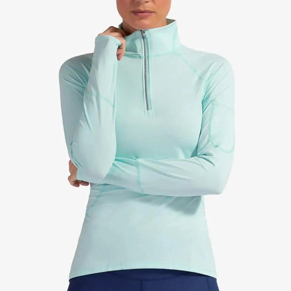 Women's Mock Zip Tennis Top