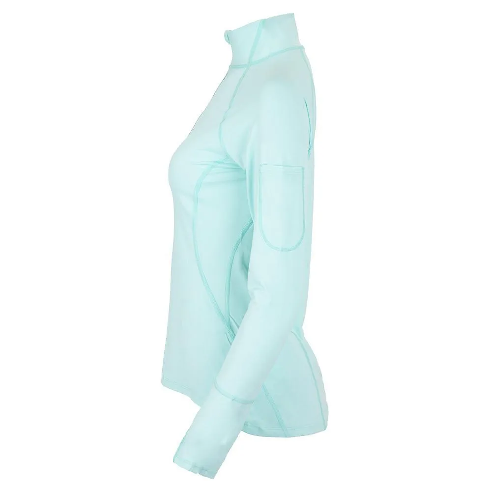 Women's Mock Zip Tennis Top